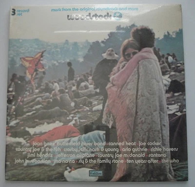 WOODSTOCK Soundtrack COTILLION Original SEALED 1970 vinyl 3LP Psych Jimi Hendrix - Image 1 of 4