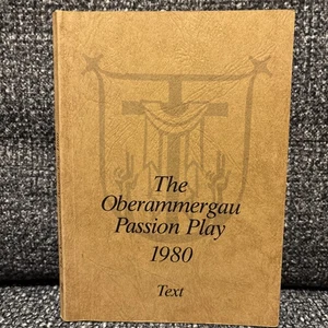 The Oberammergau Passion Play 1980 Text Paperback - Picture 1 of 2