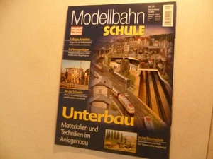 Modellbahnschule Nr. 35 - Unterbau - Materialien und Techniken im Anlagenbau - Bild 1 von 1