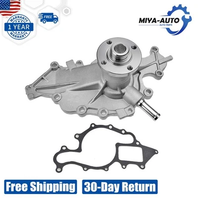 Bomba de água do motor dianteiro compatível com Ford Ranger Mazda B3000 3.0L 1995-2008 AW4095 - Imagem 1 de 4