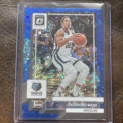 2022-23 Panini Donruss Optic - Desmond Bane #190 Blue Fast Break Prizm /49 - Image 1 of 2