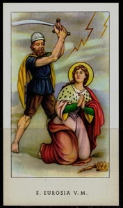 SANTINO (HOLY CARD) S. Eurosia ediz. EGIM n° 245 - Picture 1 of 1