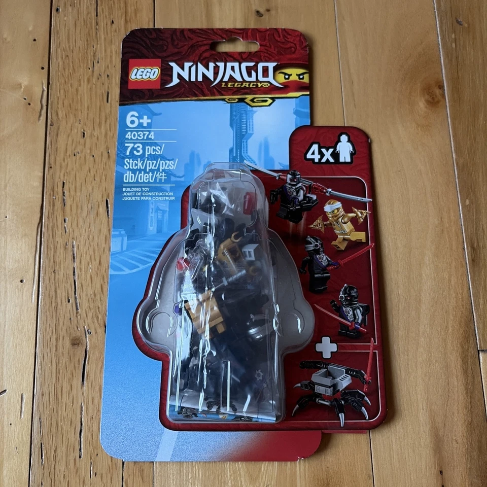 LEGO NINJAGO Juego de Accesorios Golden Zane 40374, Nuevo/Sellado Foto 1 de 1