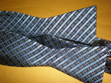 J.S. BLANK & CO. BLUE & BLACK BOW TIE NEW WITH TAG 