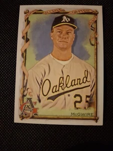 Tarjeta de béisbol 2023 Mark McGwire Topps Allen & Ginter #66 Oakland A's Cardinals - Imagen 1 de 2