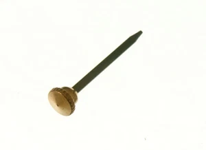 Neu 200 x Bildnadeln gerändelter Messingkopf - Onestopdiy - HD - Bild 1 von 1
