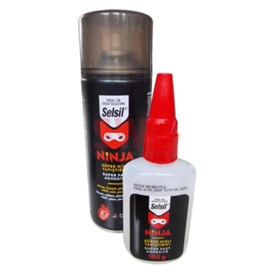 Ninja 25x100/400ml Cyanacrylat Sekundenkleber mit Aktivator MHD 6/25 - Bild 1 von 3