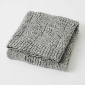 Nordic Kids Florence Wool Blend Baby Blanket Grey - Picture 1 of 4