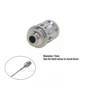 Dental Schaft Schraubendreher Adapter 7 mm für Hand Universal Drehmoment Ratsche Schraubenschlüssel DS300 - Bild 1 von 8