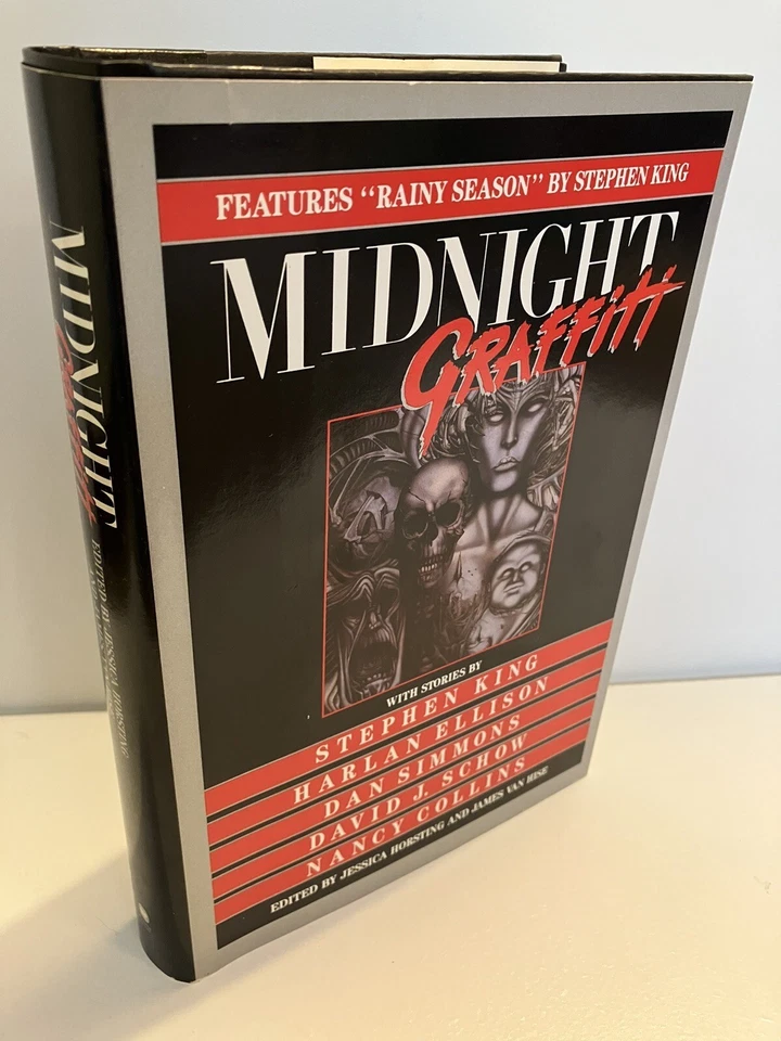 MIDNIGHT GRAFFITI Stephen King - Dan Simmons - Neil Gaiman 1992 Warner Fine/Fine Foto 1 de 1