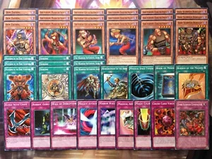 Yugioh Dark Scorpion Deck 40 carte guerriero Don Zaloog carta schiaccia virus Meanae quasi nuovo - Foto 1 di 12