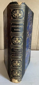 Shakespeare’s Works Elgin Ed. Deluxe Vol. IV 1901 Morris Henry VI Parts I&II - Picture 1 of 15
