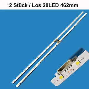 Tira LED (2) Samsung UN43NU7100 UE43NU7199 UE43UN7020 UE43NU7120 - Imagen 1 de 5
