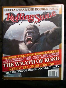 Rolling Stone The Wrath of Kong Magazine~Double Issue #990-991 2005 ~ King Kong - Bild 1 von 1