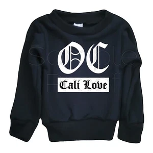 Toddlers Sweatshirt OC Cali Love Halloween Funny Horror All Sizes Available - Picture 1 of 2