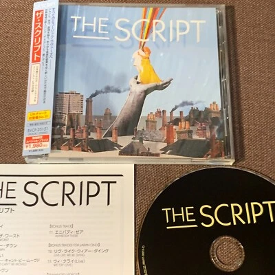 Promo THE SCRIPT s/t JAPAN CD BVCP-25151 w/ OBI 2008 issue - Image 1 of 4