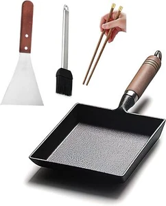 Tamagoyaki Japanese Omelette Pan/Egg Pan,Rectangle Frying Pan Tamagoyaki Pan - Picture 1 of 3