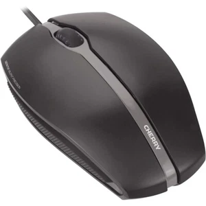 Cherry Gentix Silent -kaum hörbarer Tastendruck,kabelgebunden,1000 DPI,USB Kabel - Bild 1 von 4