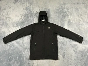 THE NORTH FACE WINDWALL INSULATED BOYS JACKET EXTRA LARGE (18-20) BLACK HOODED - Picture 1 of 14