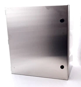 Saginaw SCE-16148ELJSS Stainless Steel Wall Mount Electrical Enclosure 16x14x8" - Picture 1 of 5