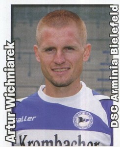 057 ARTUR WICHNIAREK # POLAND ARMINIA BIELEFELD STICKER PANINI FOOTBALL 2009
