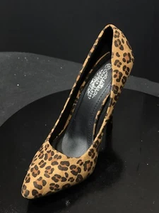 New Charles Albert Women's Molly Leopard High Heels Pump Size US 10 M - Picture 1 of 8
