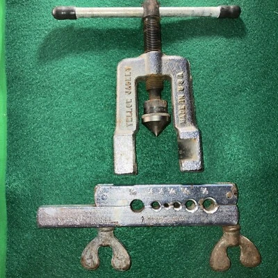 Imperial Eastman 38766 45° Flaring Tool Set kit 1/8-7/16 Yellow Jacket Swage USA - Image 1 of 4