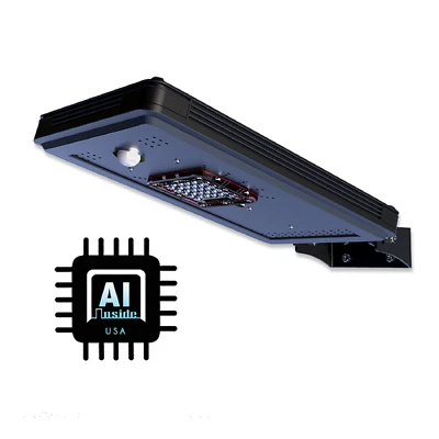 ELEDING Solar Power AI-Smart 1600 Lumens Cree LED Area Parking Light