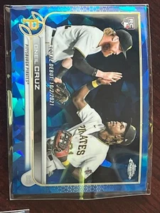 Tarjeta debut 2022 Topps Chrome Update Sapphire Edition #US267 Oneil Cruz RC - Imagen 1 de 1