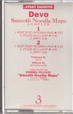 devo smooth noodle maps sampler cassette promo - Image 1 of 2