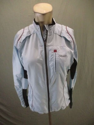 CRAFT L3 Protection Size M Womens Full Zip Stand Collar Cycling Windbreaker 737 - Image 1 of 4