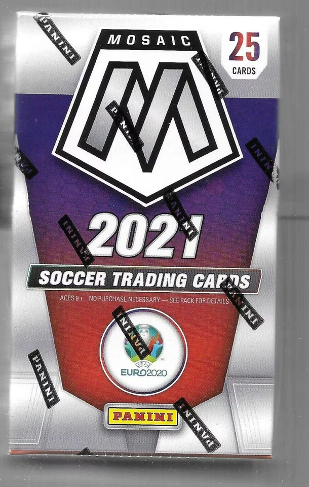 2020-21 Panini Mosaic UEFA EURO Soccer SEALED Cereal Box - PULSAR PARALLELS!? - Image 1 of 1