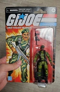Hasbro Retro G.I. Figura de acción exclusiva de Joe Lonzo Stalker Wilkinson de Walmart - Imagen 1 de 1