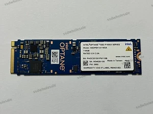 1x Intel Optane P1600X Series 118GB M.2 SSD PCIe NNMe SSDPEK1A118GA01 - Afbeelding 1 van 4