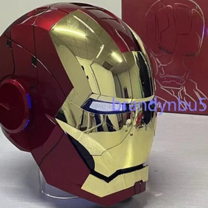 1/1 Autoking Iron Man Helmet MK5 Voice-controlled Mask Transform Cosplay Prop US - Picture 1 of 26