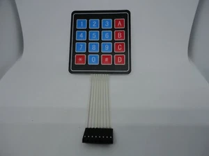 Electrónica 4x4 Matriz Teclado 16 Teclas Numpad Pinpad PIN Número Pad Teclado - Imagen 1 de 12