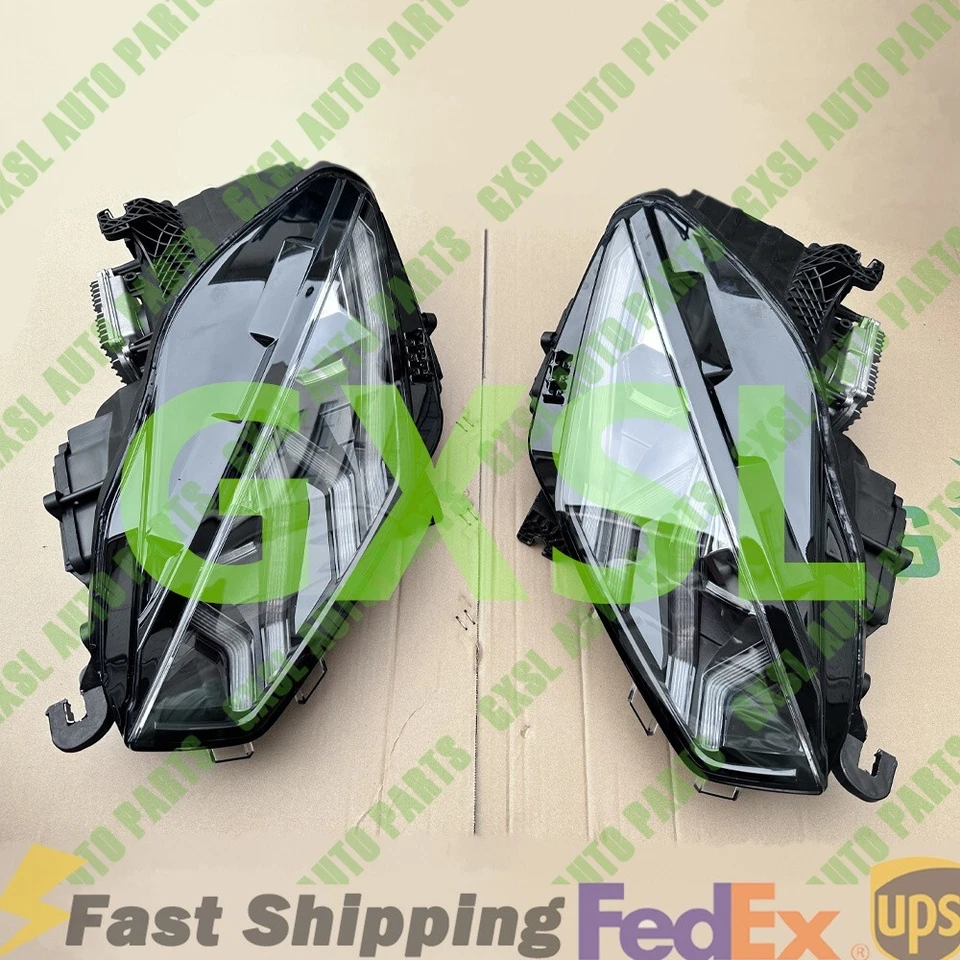 For Lamborghini Huracan LP580 LP610 LED Headlight Assembly 4T0941003G 4T0941004G - Image 1 of 4