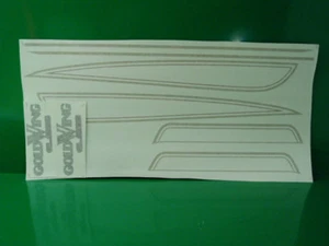  GOLDWING GL 1000 MOTORRAD SCHWARZ AUFKLEBER STICKERS - Bild 1 von 1