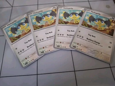 4x Helioptile 154/191 Sv08: Surging Sparks Regular - Image 1 of 2