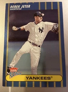 2003 Fleer Platinum finitura platino #53 DEREK JETER SP #d 013/100! LEGGI!!!! - Foto 1 di 3