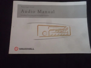 VAUXHALL Audio Manual TS1521-5 For GRUNDIG R100 GRUNDIG CAR 200 Etc - Picture 1 of 10