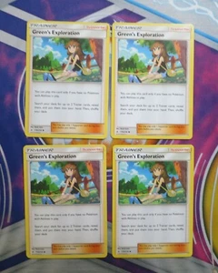 4X Green's Exploration 175/214 Unbroken Bonds Pokemon TCG Card NM - Picture 1 of 1