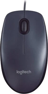 Logitech M90 Souris Filaire USB Suivi Optique 1000 PPP Ambidextre Compatible - Photo 1/3