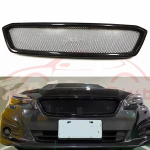 Parachoques delantero de fibra de carbono capó rejilla malla p para Subaru Impreza 2.0i 2017-2019 - Imagen 1 de 9