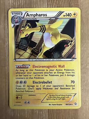 Ampharos - 40/124 - Holo Dragons Exalted Pokemon TCG MP