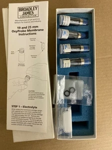 Broadley-James KA2504 OxyProbe D.O. Membrane Kit 4 Sets 19/25mm - Picture 1 of 9