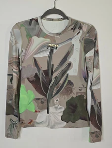 Camicia girocollo donna manica lunga JNBY Peu A Peu taglia L - Foto 1 di 5