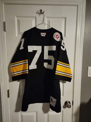 Футболка подлинная Mitchell & Ness 1975 Joe Greene Pittsburgh Steelers размер 52 XXL  - Изображение 1 из 4