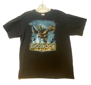 Vintage Bioshock Welcome To Rapture Videospiel Promo Tshirt L Xbox Amboss - Bild 1 von 7