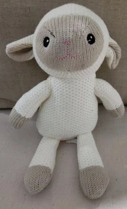 "Cara bordada de peluche de cordero tejido de 10"" Way To Celebrate Easter" - Imagen 1 de 6